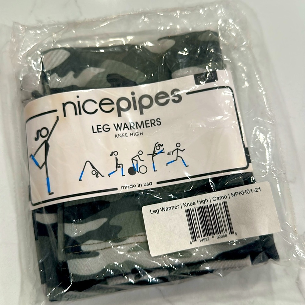 NWT Nice Pipes Leg Warmers - Picture 3 of 5